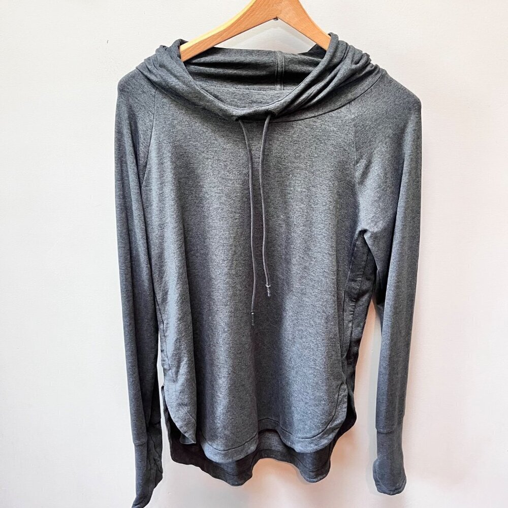 Athleta Uptempo Hoodie Sweatshirt, gray- Size‎ XS